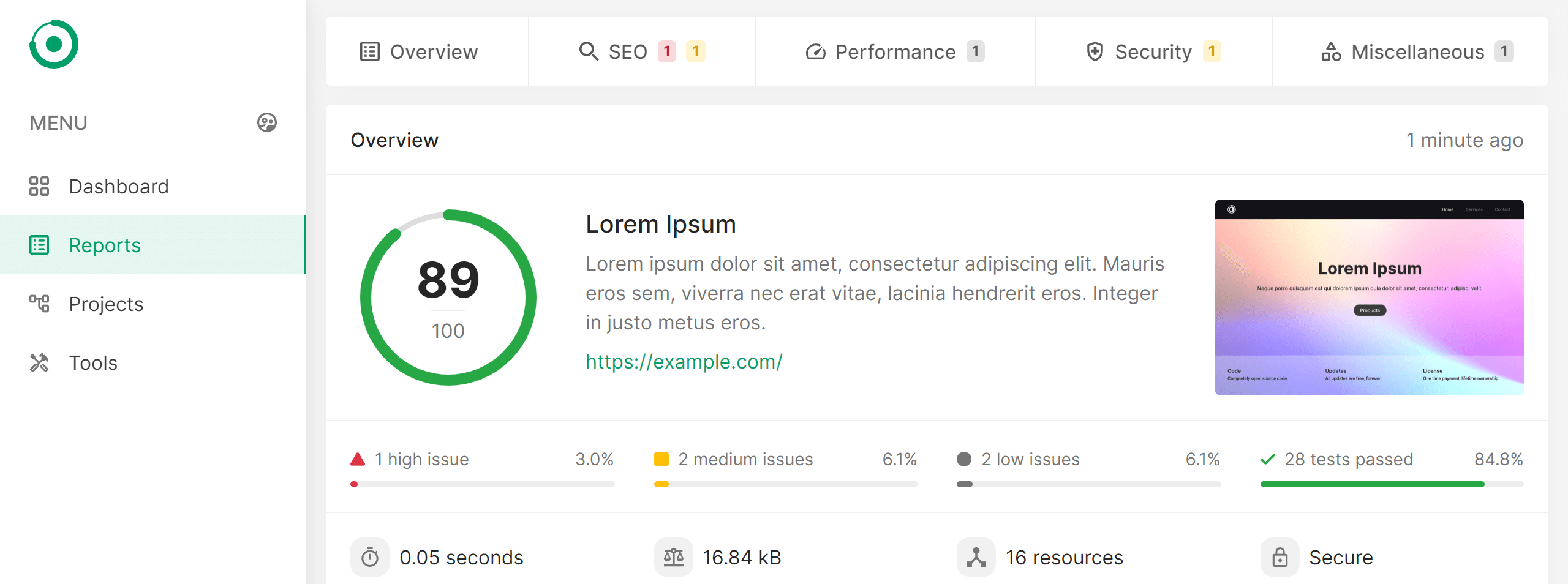 SEO Speedster :: Suchmaschinen Rang Optimieren